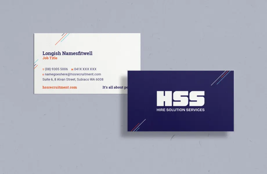 HSS Business Card Mockup