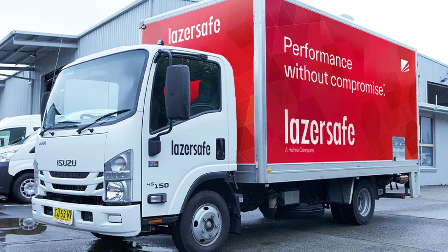 Lazer Safe Brand Refresh, LZ 14 truck