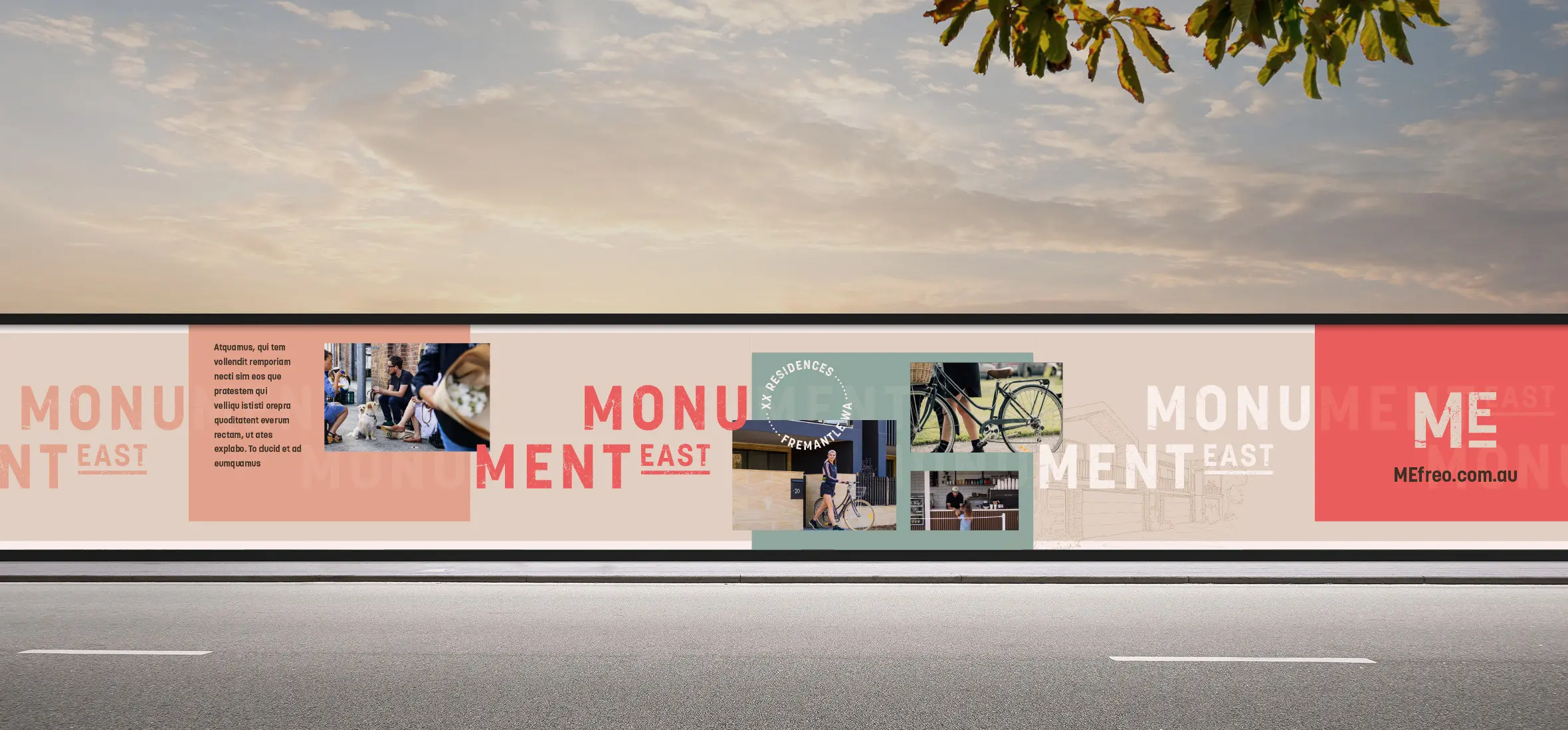 Monument East, ME Hoarding