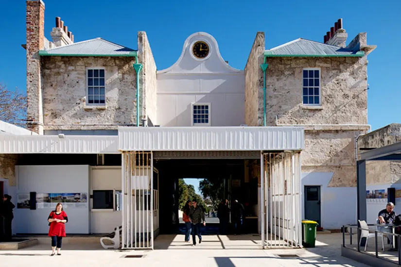 Visitor Signage for Fremantle Prison by Axiom.