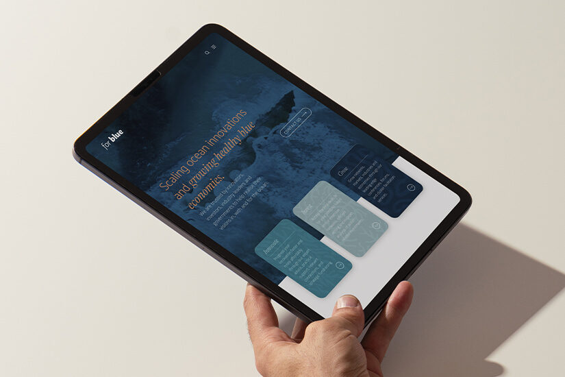 Brand Refresh for For Blue by Axiom.