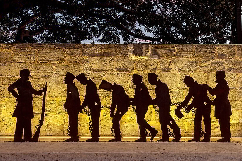 Interpretive Sculpture for Fremantle Prison by Axiom.