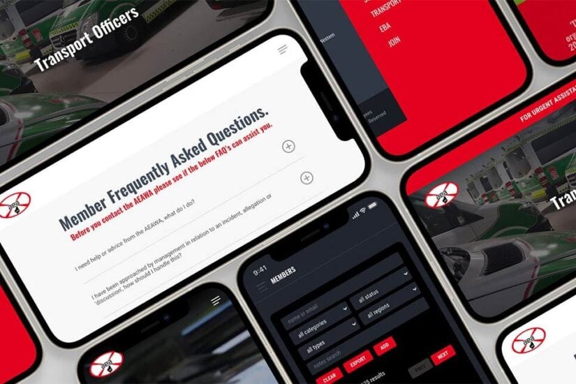 Website and Database Management System for AEAWA by Axiom.