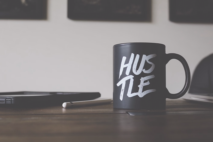 Less hustle, more bustle.