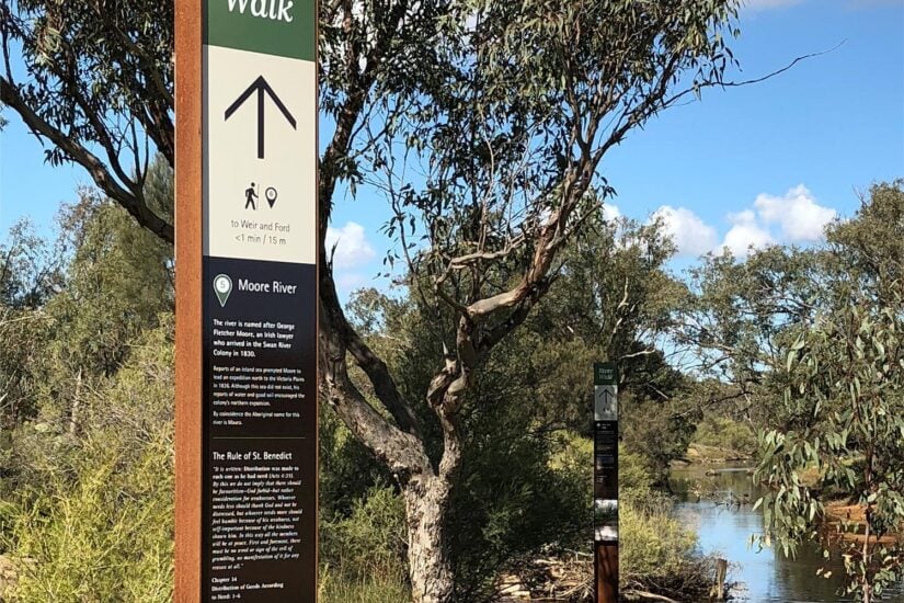 River Walk Interpretive Trail for New Norcia by Axiom.